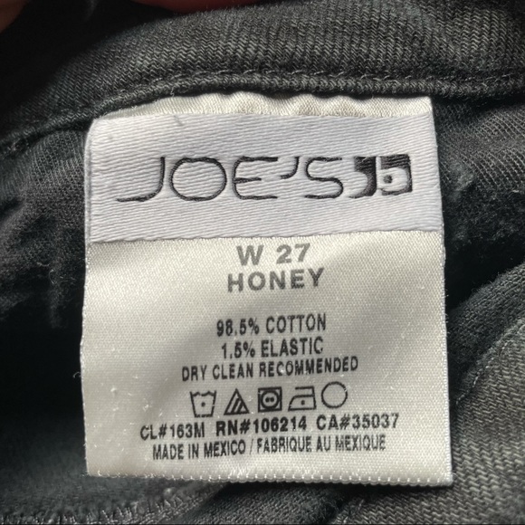 Joe's Jeans Bootcut with Rhinestone, Black Size 27 - Picture 6 of 6